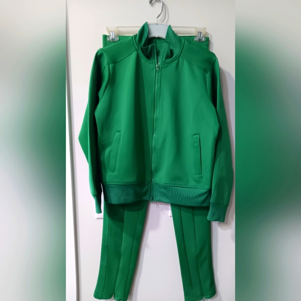 Green Track Suit